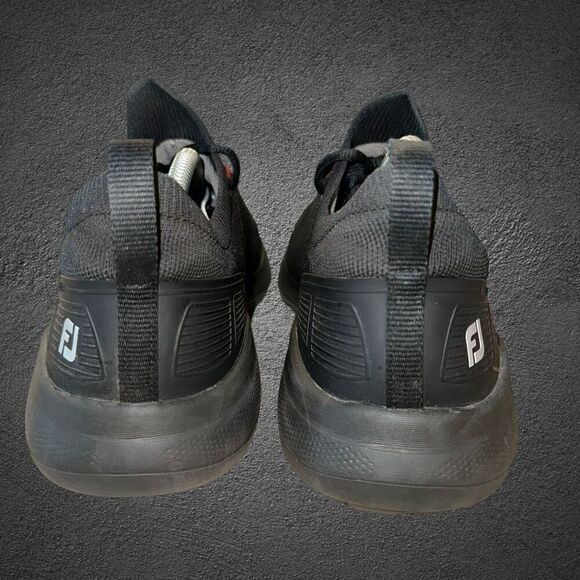 Footjoy Flex XP Mens Size 10M Golf Shoes Black Mesh Spikeless 56271 - Picture 4 of 11